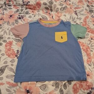 Polo Ralph Lauren Toddler Colorblock Shirt